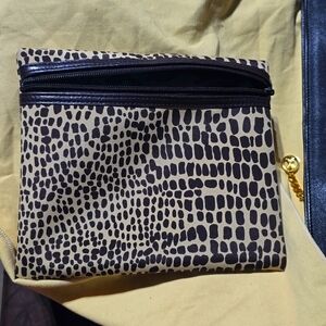 Stephanie Johnson Animal Print Cosmetic Bag